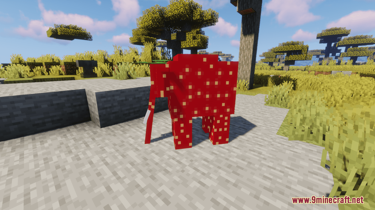 Strawberry Elephant Resource Pack (1.20.6, 1.20.1) - Texture Pack 3