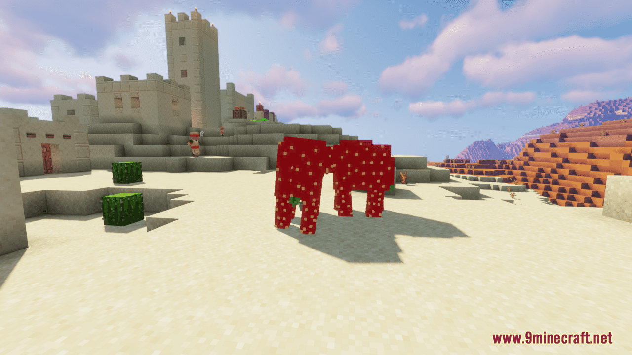 Strawberry Elephant Resource Pack (1.20.6, 1.20.1) - Texture Pack 10