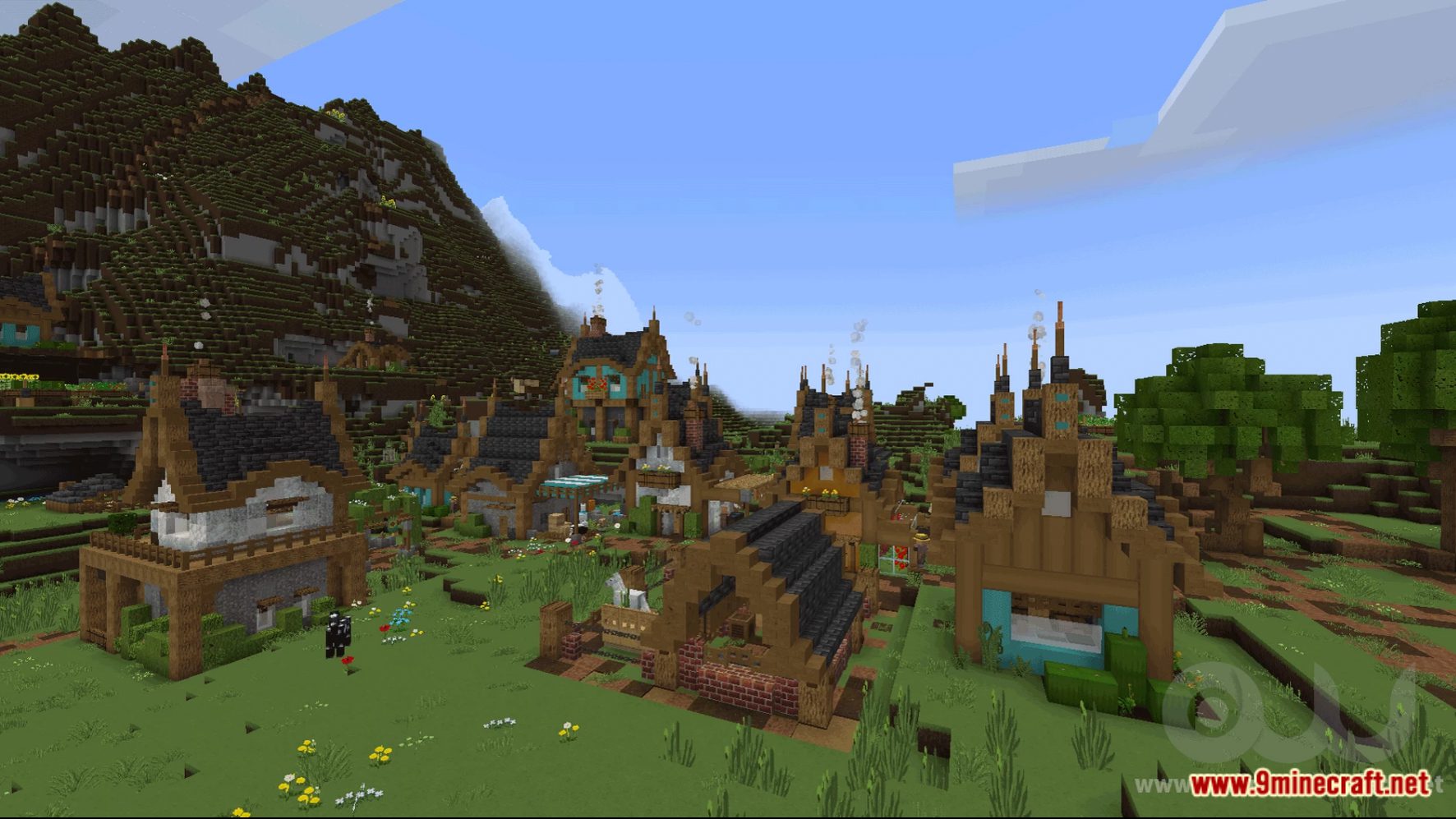 Sunnyfield Village Data Pack (1.20.2, 1.19.4) - Transform Your Minecraft World Into A Picturesque Haven! 11