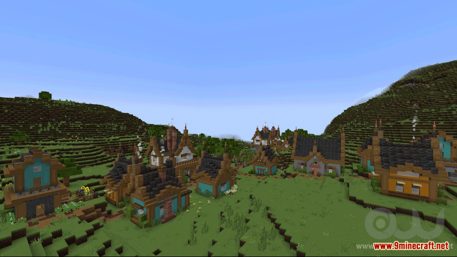 Sunnyfield Village Data Pack (1.20.2, 1.19.4) - Transform Your Minecraft World Into A Picturesque Haven! 3