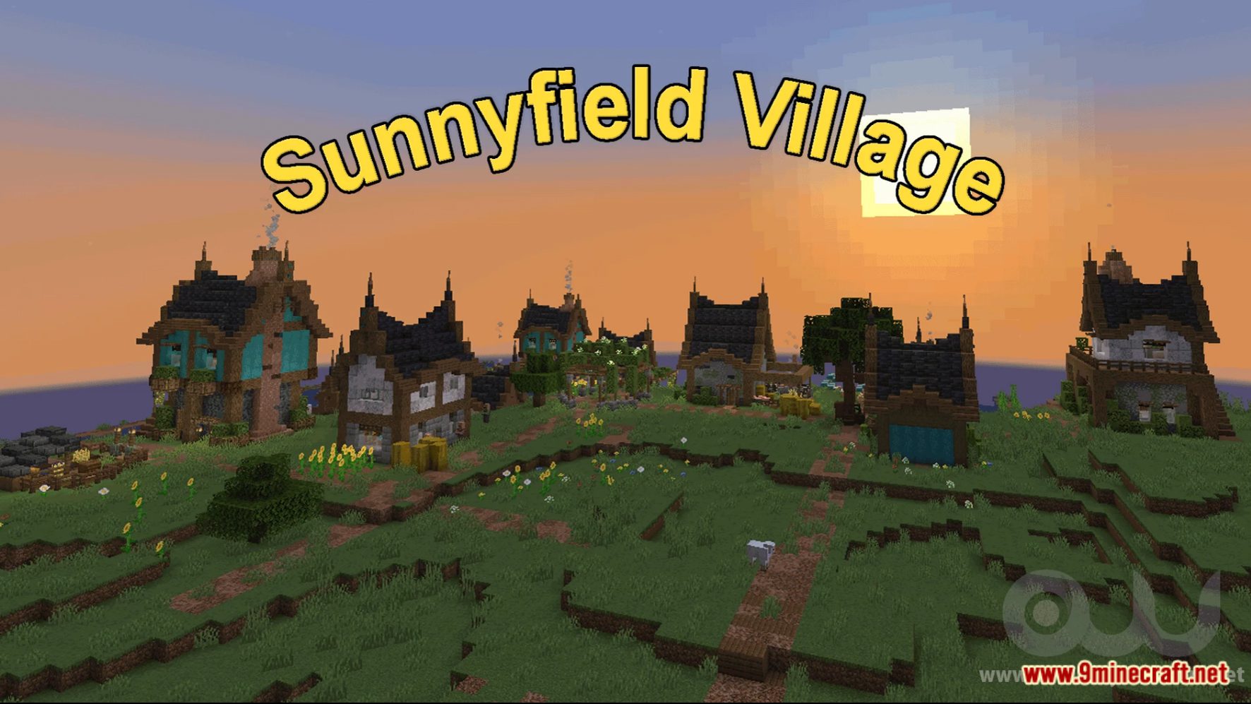 Sunnyfield Village Data Pack (1.20.2, 1.19.4) - Transform Your Minecraft World Into A Picturesque Haven! 6