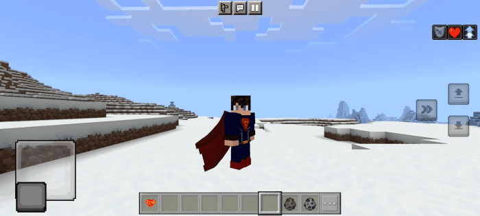 Superman Craft Addon (1.20) - MCPE/Bedrock Mod 8