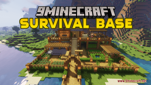 Survival Base Map (1.21.1, 1.20.1) – Ultimate Wilderness Sanctuary Thumbnail