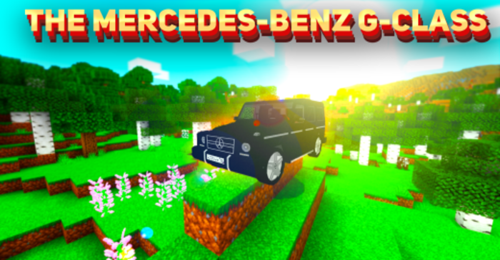 The Mercedes-Benz G-Class New Addon (1.20, 1.19) - MCPE/Bedrock Mod 1