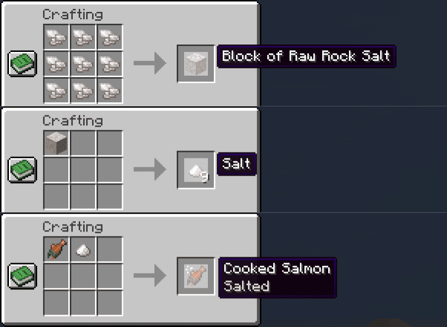 The Salt Mod (1.20.1, 1.19.3) - New Ores, Blocks and Mechanics 2