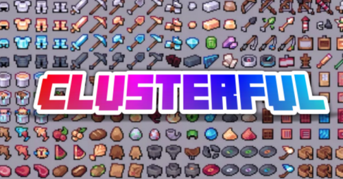 Clusterful Texture Pack (1.20, 1.19) – MCPE/Bedrock Thumbnail