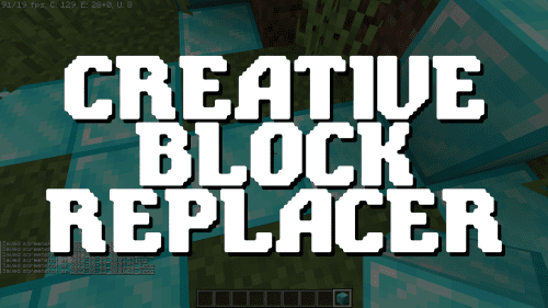 Creative Block Replacer Mod (1.20.4, 1.19.4) –  Easy Block Placement Thumbnail