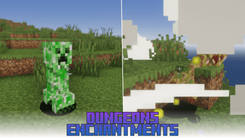 Dungeons Enchantments Mod (1.20.1, 1.19.2) – New Powerful Enchantments Thumbnail