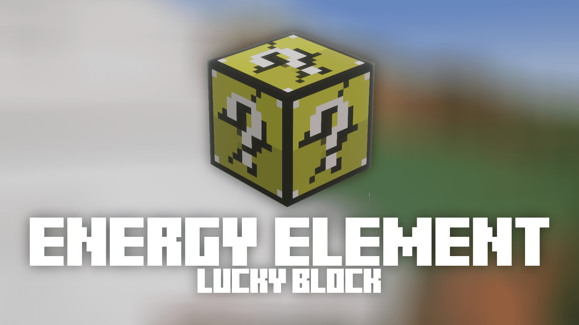 Energy Element Lucky Block Mod (1.18.2) - 120+ Energized Drops! 1