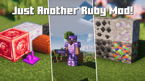 Just Another Ruby Mod (1.21, 1.20.1) – More Ores, Minerals and Gear! Thumbnail