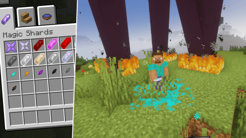 Magic Shards Mod (1.20.1, 1.19.4) – Crystals with Magic Powers! Thumbnail