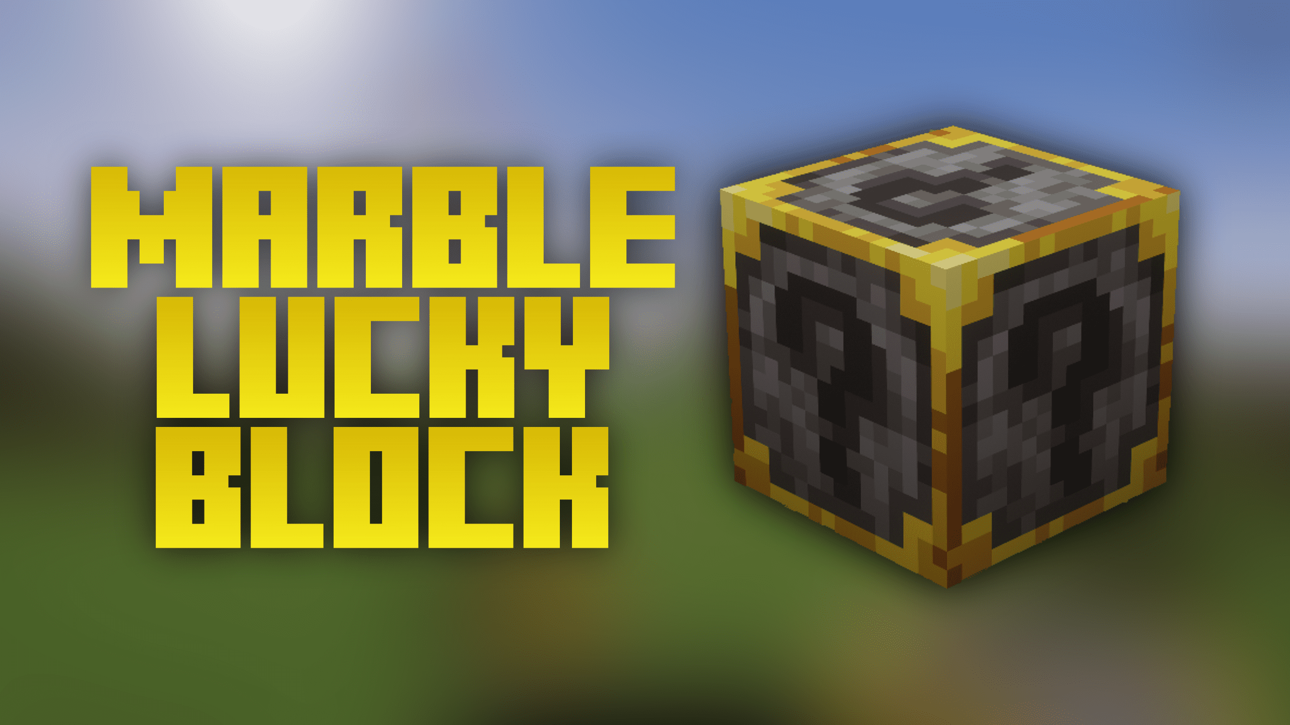 Marble Lucky Block Mod (1.15.2) - Introduces Over 400 Fun Drops! 1