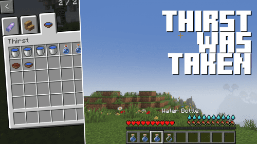 Thirst Was Taken Mod (1.21, 1.20.1) – New Thirst Mechanism! Thumbnail