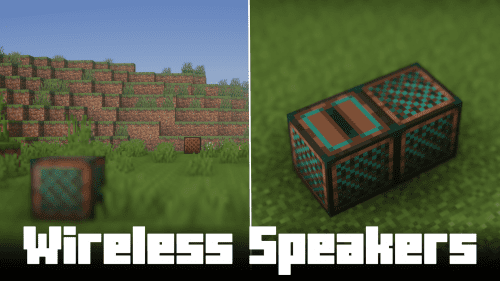 Wireless Speakers Mod (1.20.1, 1.19.4) – Long Distance Music Players Thumbnail