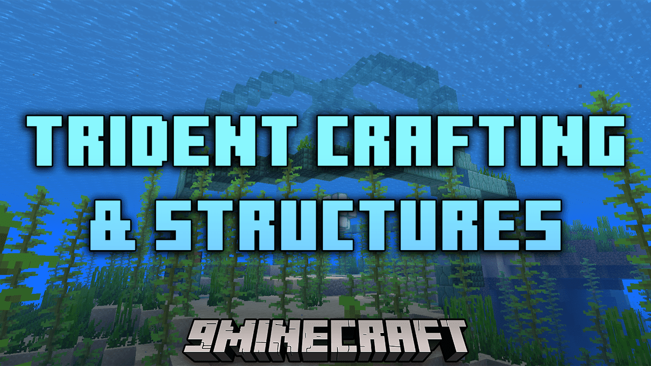 Trident Crafting & Structures Mod (1.20.1, 1.19.4) - Unlock The Depths 1