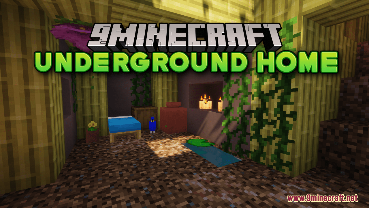 Underground Home Map (1.21.1, 1.20.1) - Survival Below 1