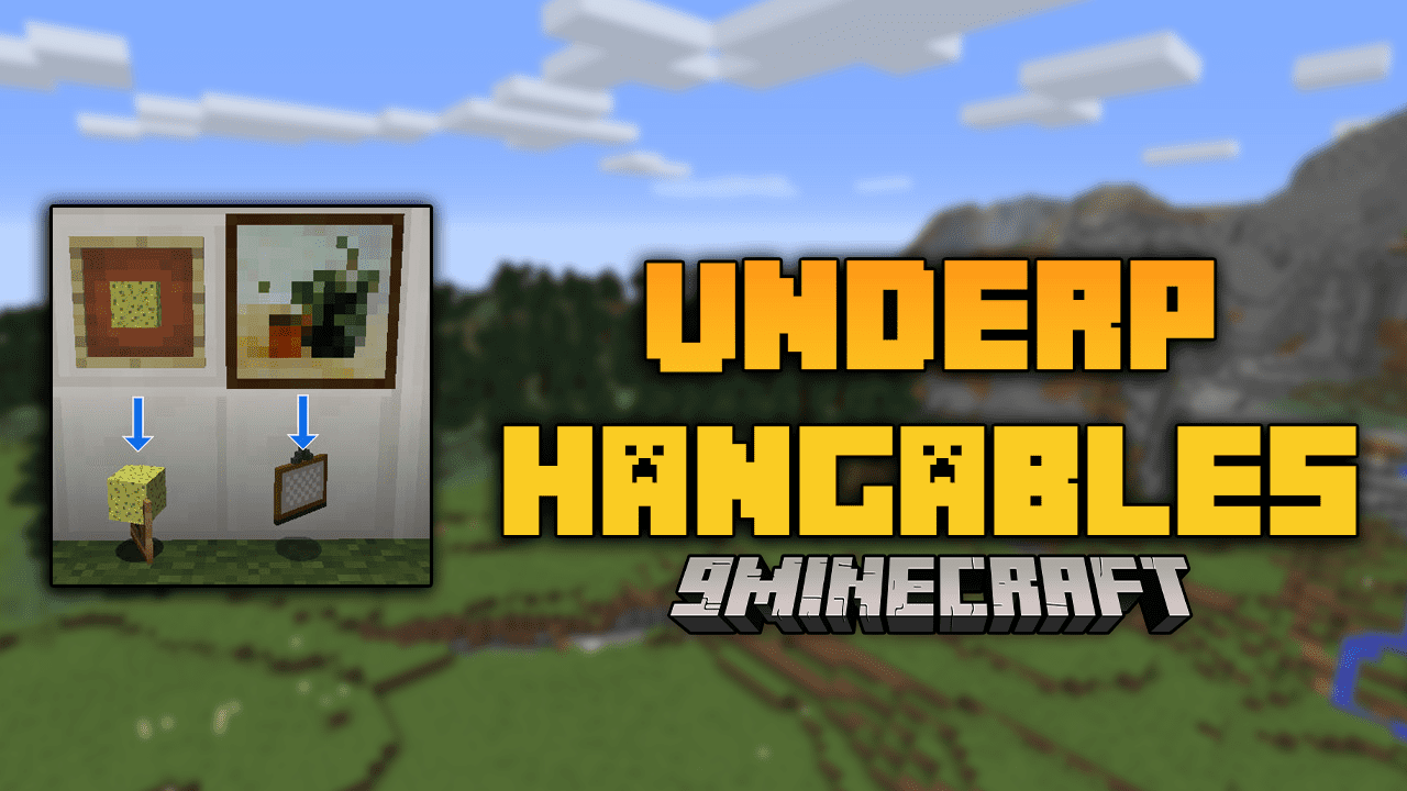 Underp Hangables Mod (1.12.2, 1.11.2) - Minecraft's Decor Dilemma Solved 1