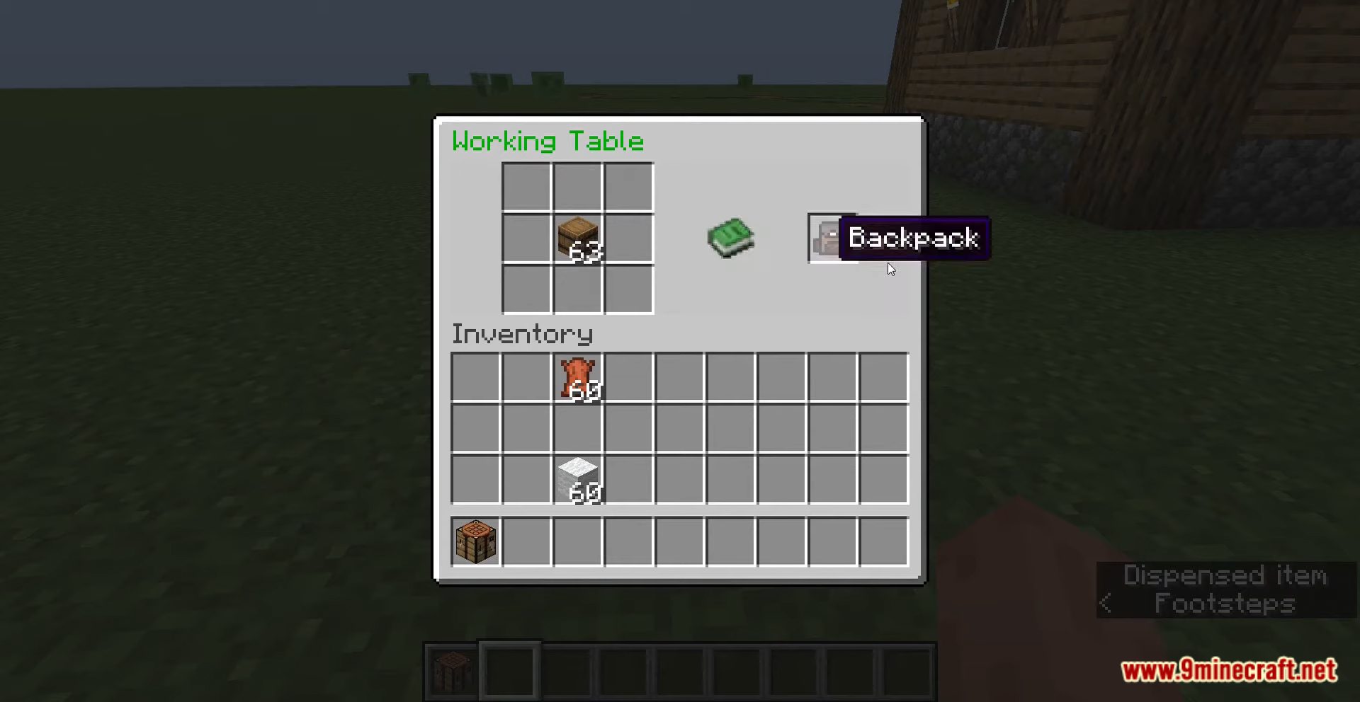 Upgradable Backpack Data Pack (1.20.6, 1.20.1) - Carry World On Shoulders 6