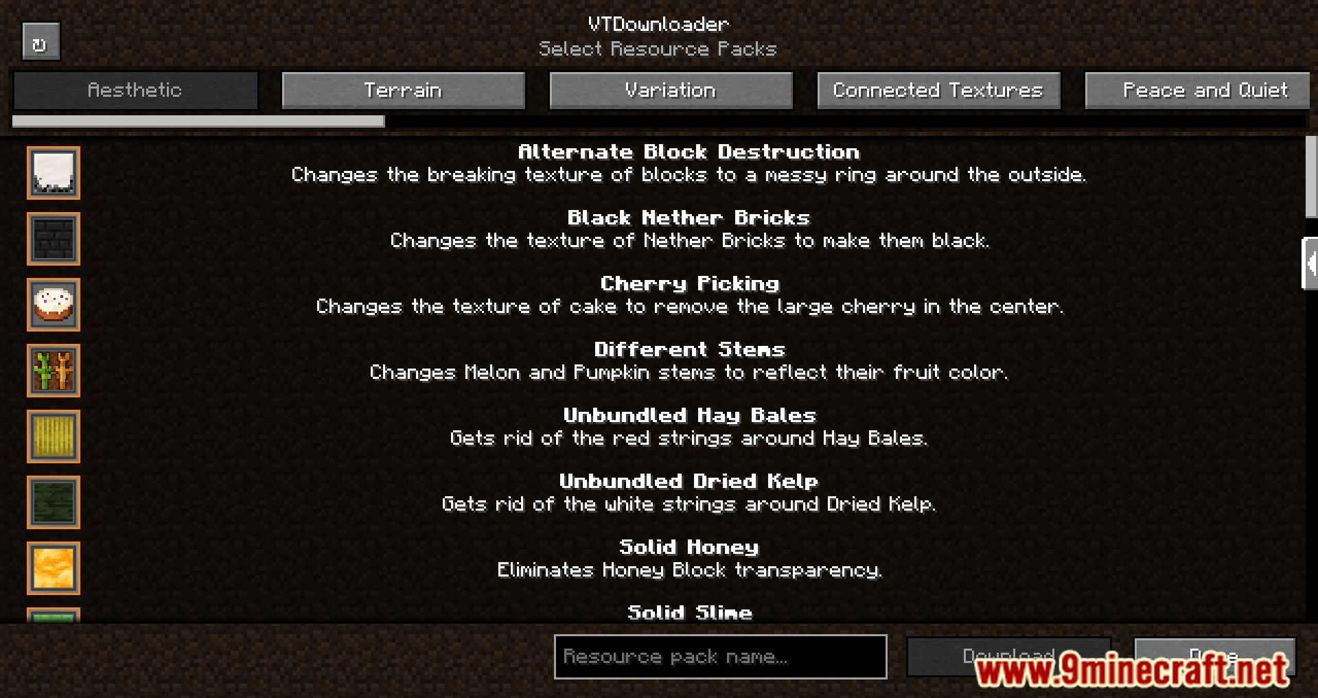 VTDownloader Mod (1.21, 1.20.1) - Streamlined Resource Pack Management 4