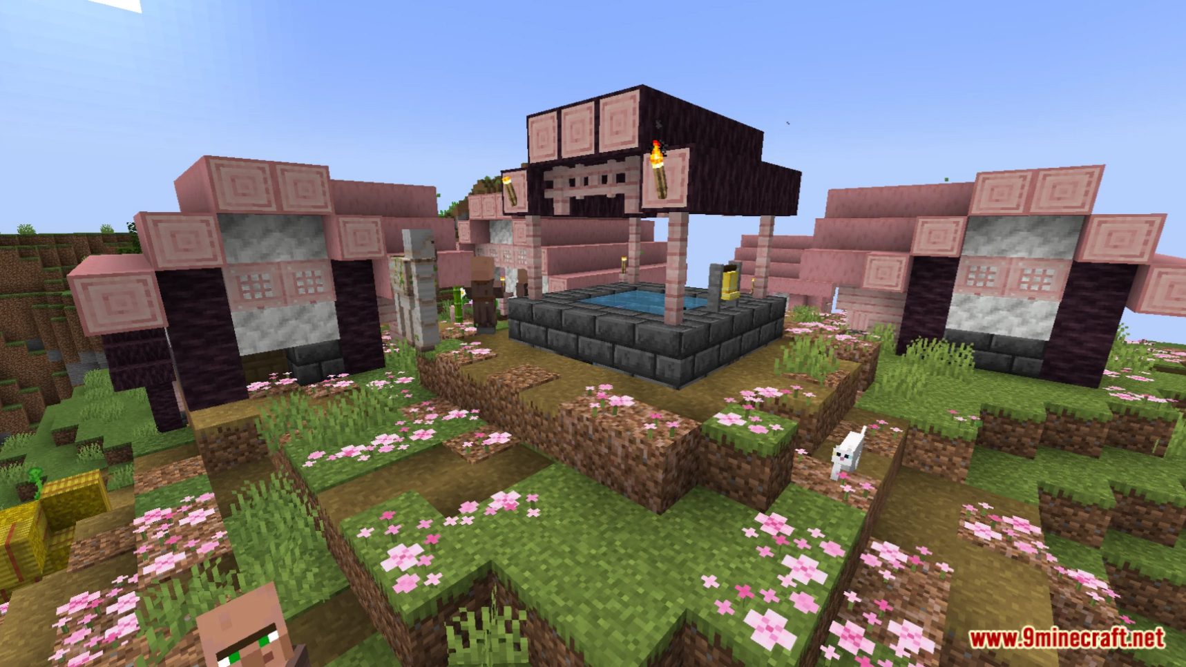 Vanilla Cherry Villages Data Pack (1.20.2, 1.19.4) - Blossom In A New Minecraft World! 6