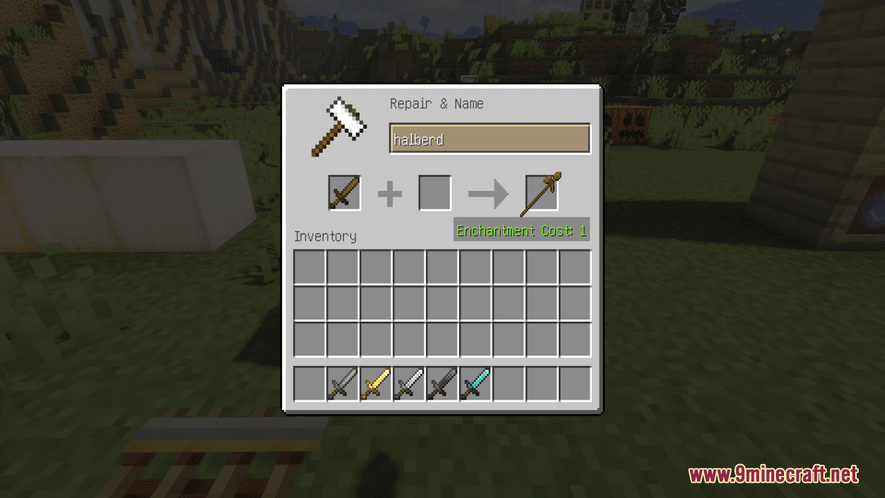 Vanilla Halberds Resource Pack (1.20.6, 1.20.1) - Texture Pack 2