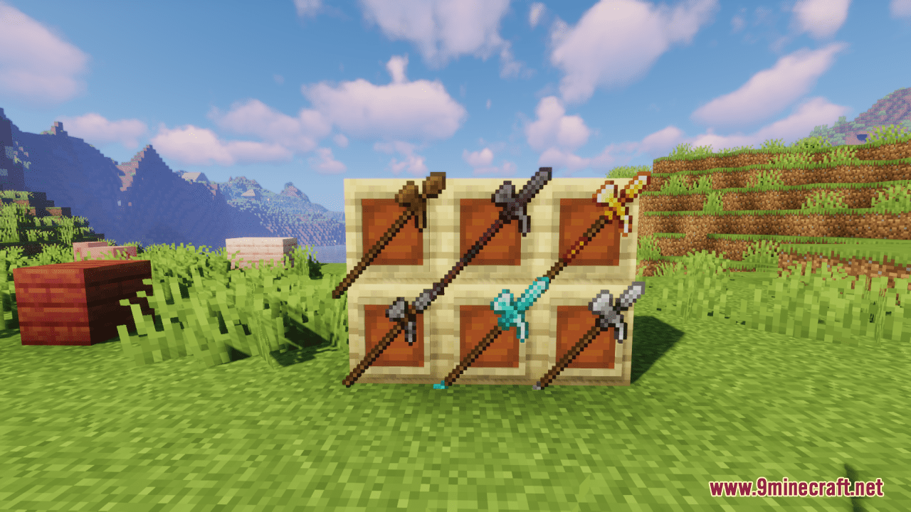 Vanilla Halberds Resource Pack (1.20.6, 1.20.1) - Texture Pack 13