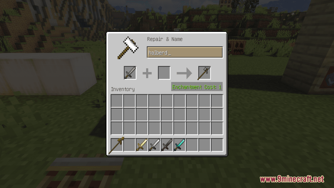 Vanilla Halberds Resource Pack (1.20.6, 1.20.1) - Texture Pack 3