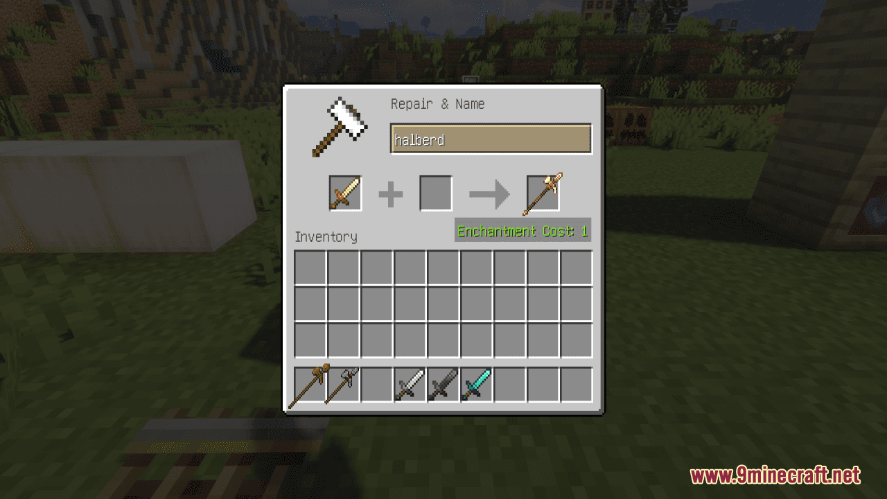 Vanilla Halberds Resource Pack (1.20.6, 1.20.1) - Texture Pack 4