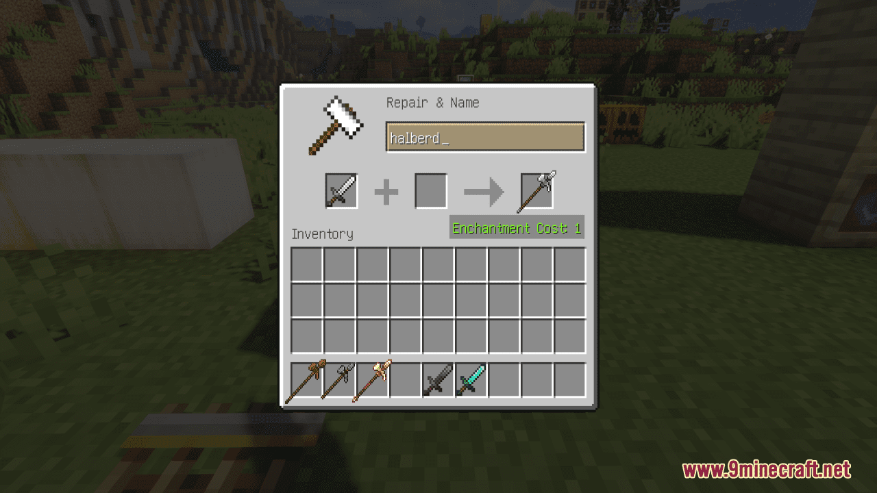 Vanilla Halberds Resource Pack (1.20.6, 1.20.1) - Texture Pack 5