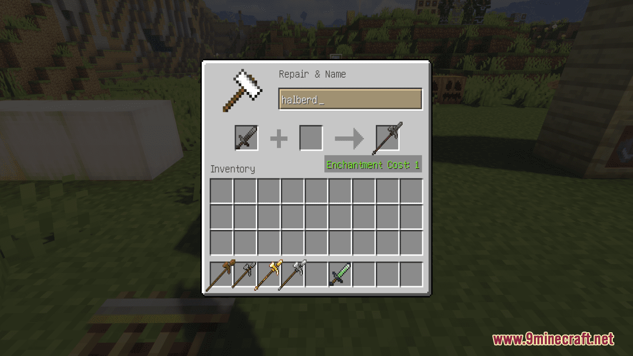 Vanilla Halberds Resource Pack (1.20.6, 1.20.1) - Texture Pack 6