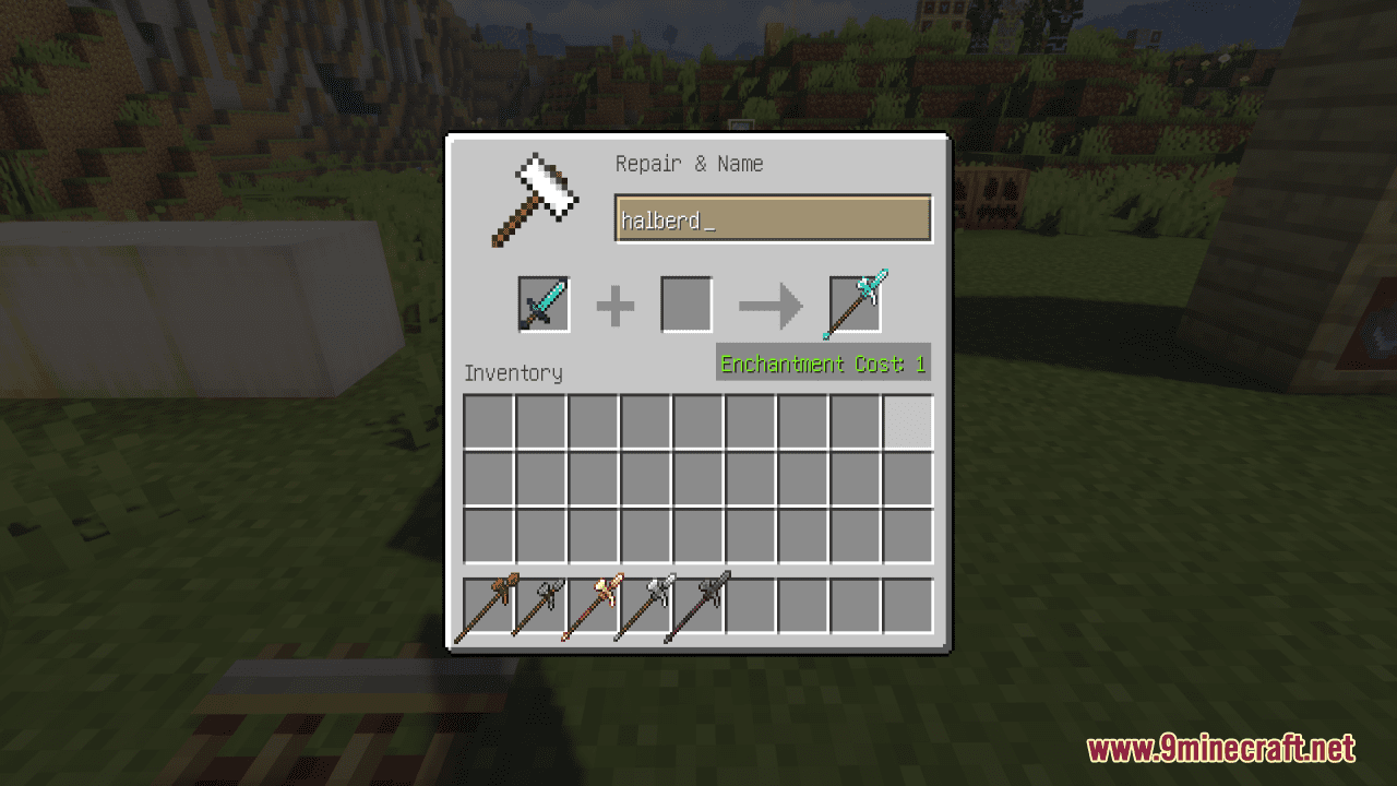 Vanilla Halberds Resource Pack (1.20.6, 1.20.1) - Texture Pack 7