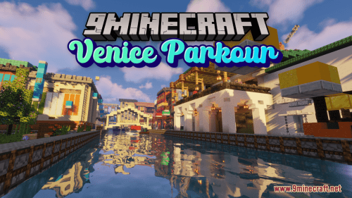 Venice Parkour Map (1.21.1, 1.20.1) – Race to the Train Station Thumbnail