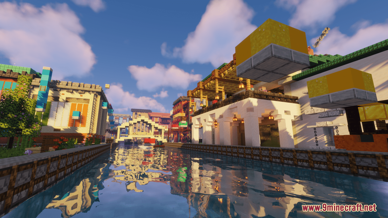 Venice Parkour Map (1.21.1, 1.20.1) - Race to the Train Station 9