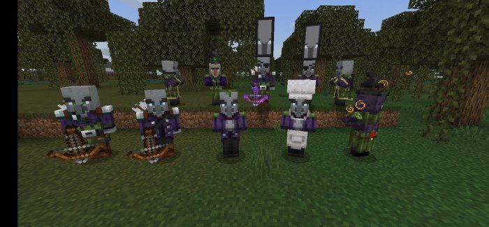 Villagers And Illagers Legacy Addon (1.20, 1.19) - MCPE/Bedrock Mod 20