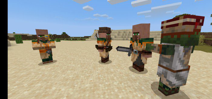 Villagers And Illagers Legacy Addon (1.20, 1.19) - MCPE/Bedrock Mod 22