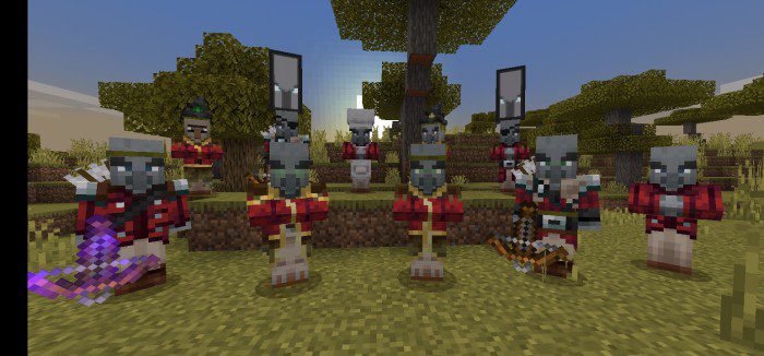 Villagers And Illagers Legacy Addon (1.20, 1.19) - MCPE/Bedrock Mod 24