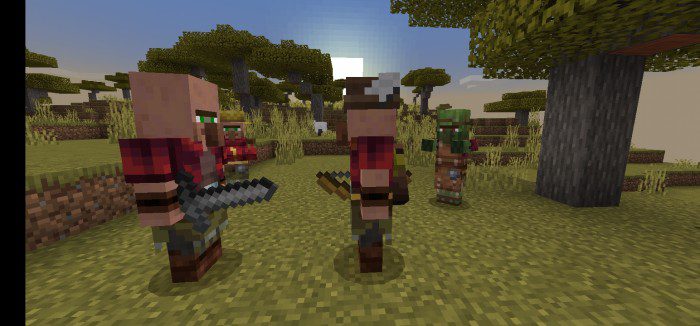 Villagers And Illagers Legacy Addon (1.20, 1.19) - MCPE/Bedrock Mod 25