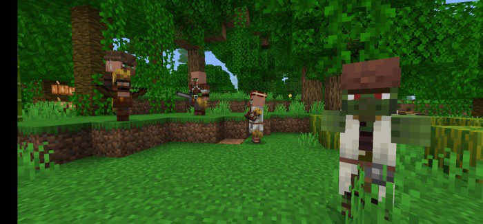 Villagers And Illagers Legacy Addon (1.20, 1.19) - MCPE/Bedrock Mod 26