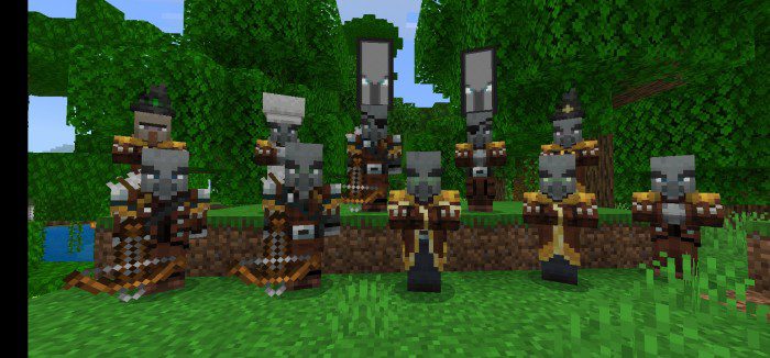 Villagers And Illagers Legacy Addon (1.20, 1.19) - MCPE/Bedrock Mod 27