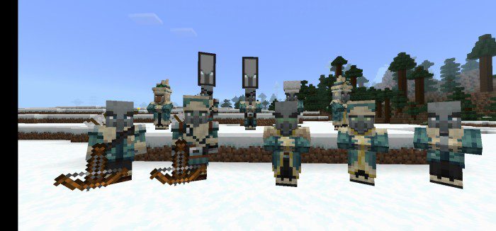 Villagers And Illagers Legacy Addon (1.20, 1.19) - MCPE/Bedrock Mod 29