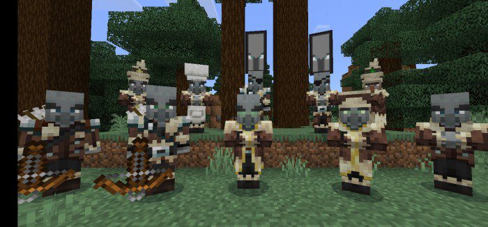 Villagers And Illagers Legacy Addon (1.20, 1.19) - MCPE/Bedrock Mod 31