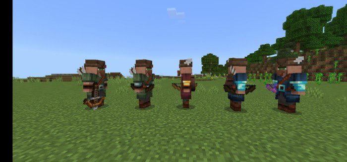 Villagers And Illagers Legacy Addon (1.20, 1.19) - MCPE/Bedrock Mod 56