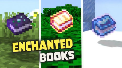 Visualize Enchanted Book Texture Pack (1.20) – MCPE/Bedrock Thumbnail