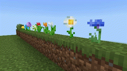 Waving Leaves, Grass, and Plants Texture Pack (1.20) - MCPE/Bedrock 3