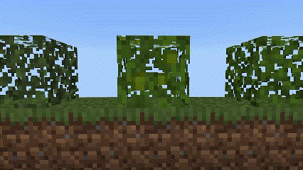 Waving Leaves, Grass, and Plants Texture Pack (1.20) - MCPE/Bedrock 5