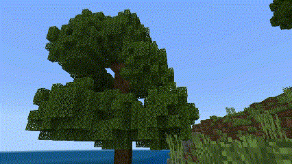 Waving Leaves, Grass, and Plants Texture Pack (1.20) - MCPE/Bedrock 7