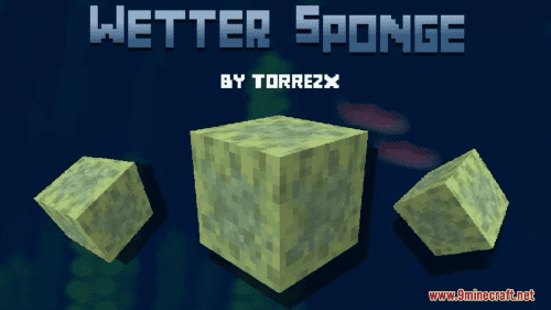 Wetter Sponge Resource Pack (1.20.6, 1.20.1) – Texture Pack Thumbnail