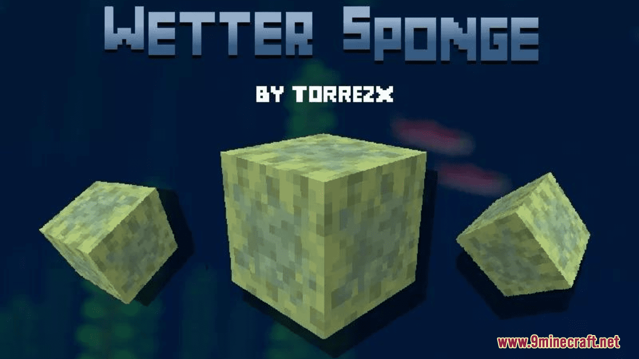 Wetter Sponge Resource Pack (1.20.6, 1.20.1) - Texture Pack 1