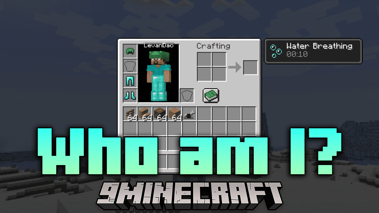 Who Am I? Mod (1.20.4, 1.19.4) - Never Lose Yourself In Minecraft 1