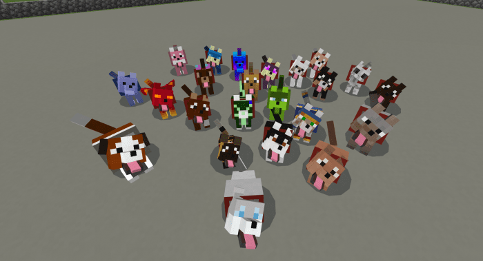 Wolves+ Addon (1.20) - MCPE/Bedrock Mod 26